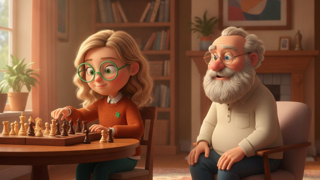 your child with grandpa demo story