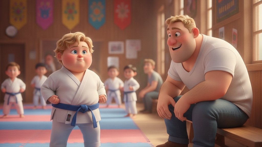 your child Karate class demo story