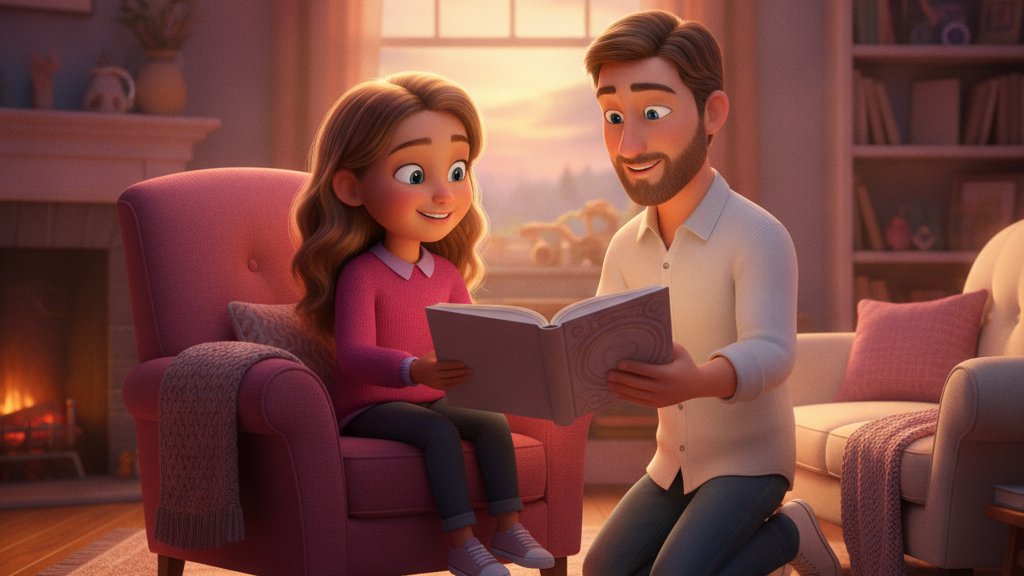 Emma’s Cozy Bedtime with Papa demo story